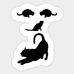 Cats face Sticker